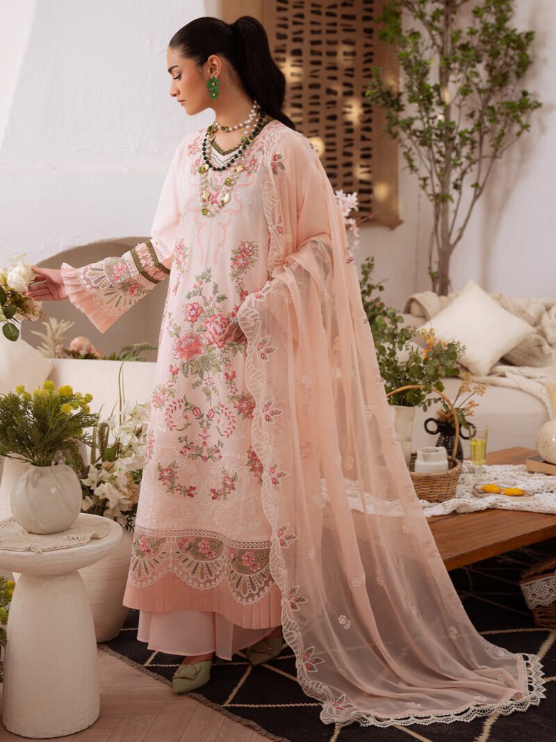 Shanaya By Mahnur Unstitched Lawn'26 | SN-10