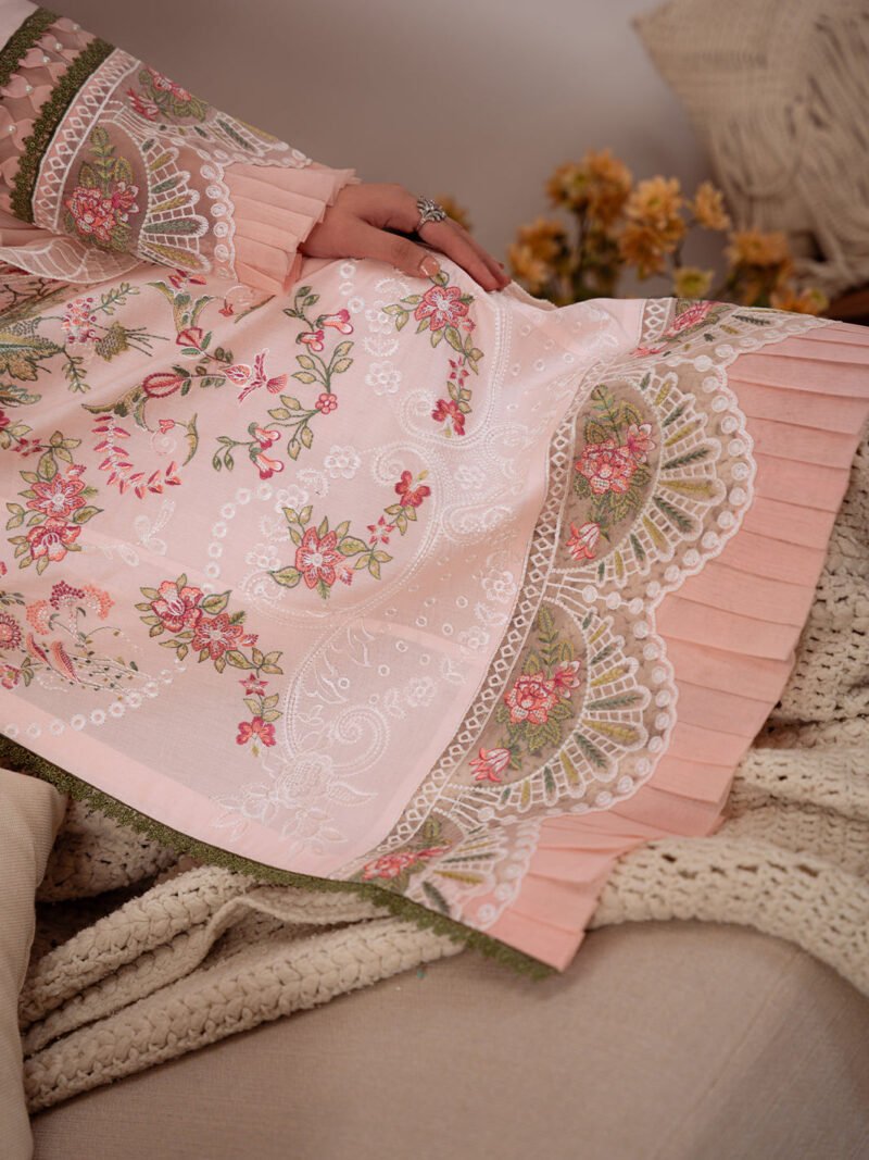 Shanaya By Mahnur Unstitched Lawn'26 | SN-10