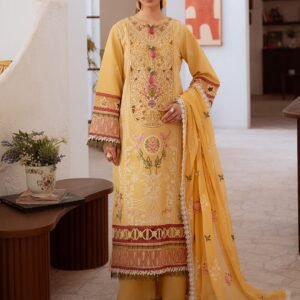 Cotton Screen Printed three piece Salwar Kameez For Women
