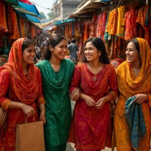 Stylish Printed Salwar Kameez – Daily Comfort