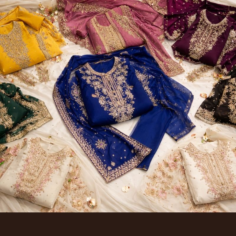 Premium Cotton Three Piece – Soft & Breathable (New Arrival)