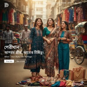 Premium Cotton Three Piece – Soft & Breathable (New Arrival)