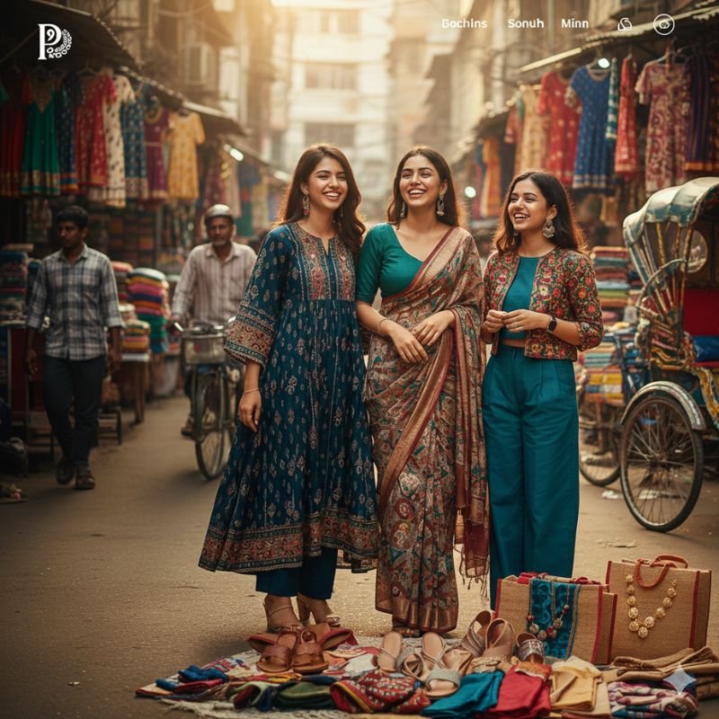 Premium Cotton Three Piece – Soft & Breathable (New Arrival)