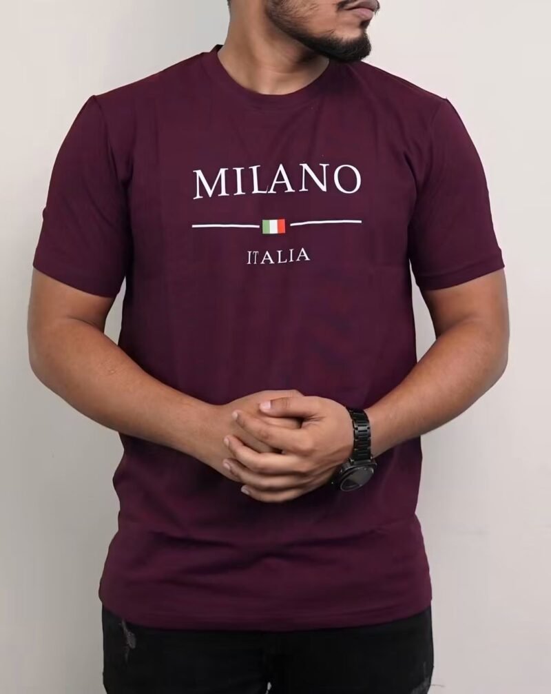 Premium Soft Cotton Regular Fit Men's Casual T-Shirt Black