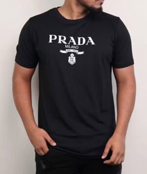 Premium Soft Cotton Regular Fit Men's Casual T-Shirt Black