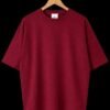 Premium Plain Soft Cotton Regular Fit T-Shirt Black