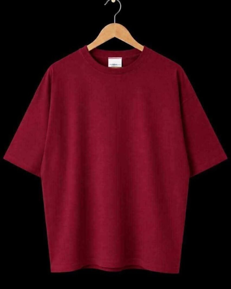 Premium Plain Soft Cotton Regular Fit T-Shirt Black