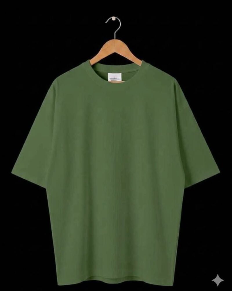 Premium Plain Soft Cotton Regular Fit T-Shirt Black